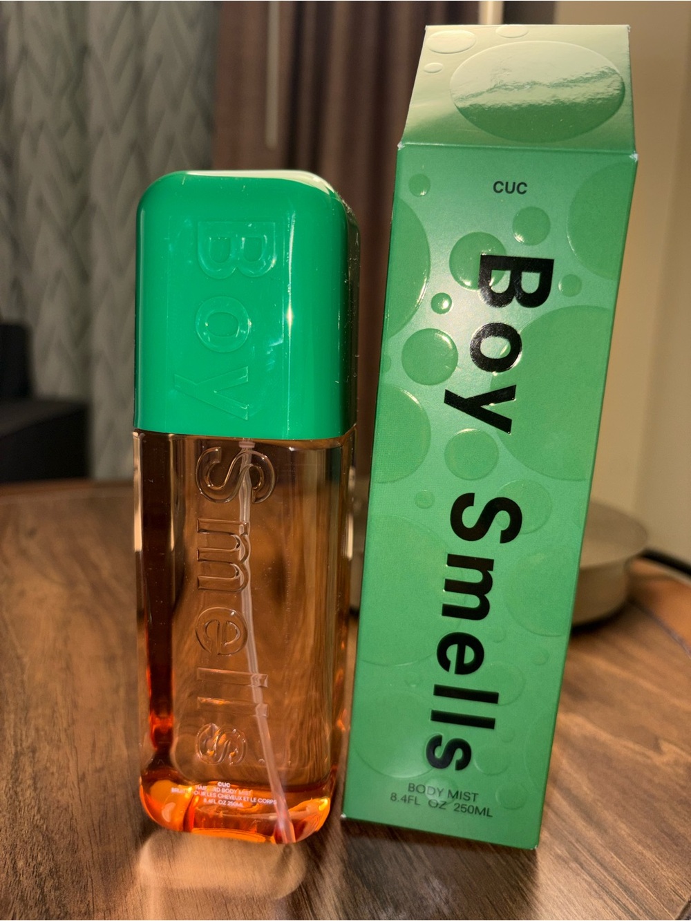 BOY Smells Green Body Mist — Fresh Green Scent